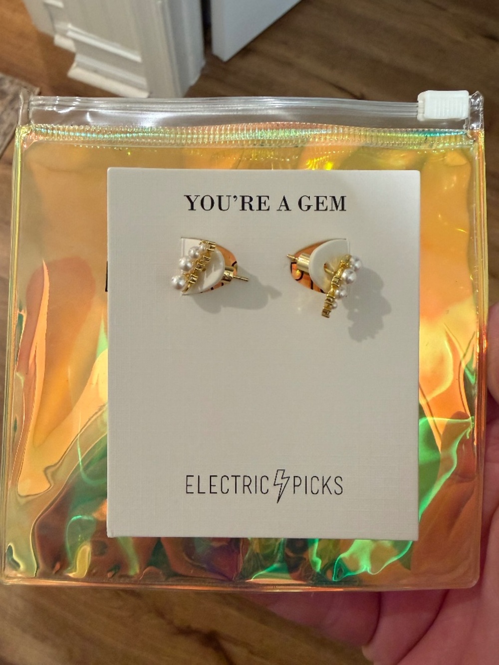 Electric Picks Earrings